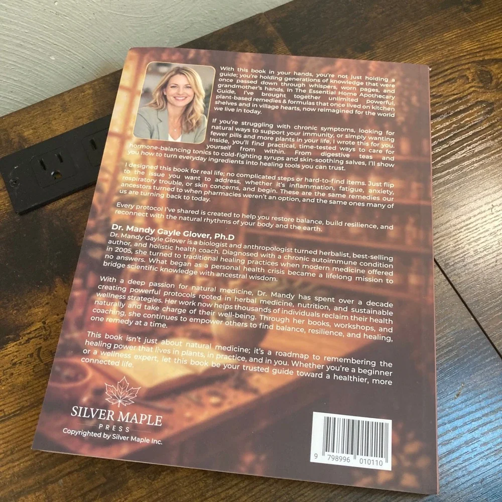 The Essential Home Apothecary Guide Mandy Gayle Glover Natural Remedies Book